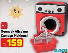 MGS OYUNCAK ALİSA'NIN ÇAMAŞIR MAKİNESİ MGS OYUNCAK ALİSA'NIN ÇAMAŞIR MAKİNESİ